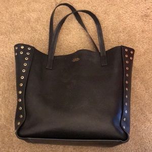 Pre-owned leather women totes